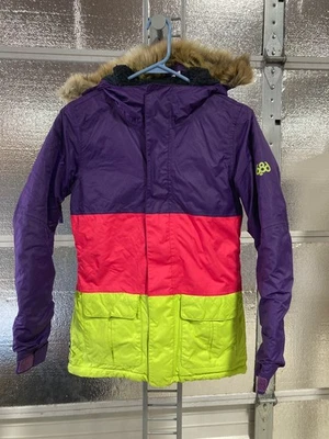 686 Snowboard Jacket - Youth Girls Medium - Ski Winter Snow - Youth Evolution - Image 1 of 4