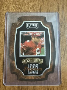 Steve Young 1997 Playoff Contenders Performers Plaques #29 San Francisco 49ers - Picture 1 of 2