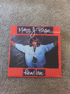 MARY J BLIGE - Real Love ~ 12" Single USA PRESS Vinyl Uptown Records - Image 1 of 4