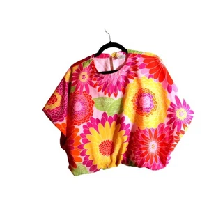 J. Marie Lelani Bubble Top sz M NEW - Picture 1 of 4
