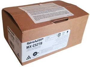 Sharp MX-C52TB 47C0541 Black Toner Cartridge New Sealed With Open Box - Afbeelding 1 van 4