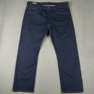 Pantalones de mezclilla Levis 501 para hombre talla 40x30 azul botón mosca pierna recta - Imagen 1 de 11