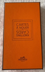Hermes Knotting Cards Cartes a Nouer Edition No. 7 mit Originalkarton unbenutzt selten #7 - Bild 1 von 5