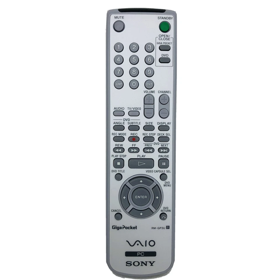 Sony RM-GP3U VAIO PC wireless Infrared remote control GigaPocket Original New - Image 1 of 3