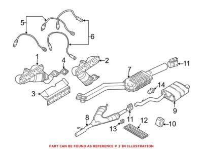 Genuine OEM Exhaust Manifold Gasket for BMW 11621732969 - Image 1 of 2
