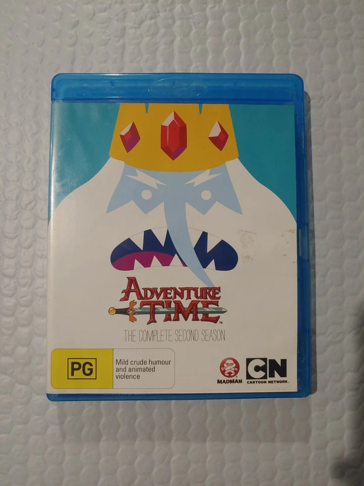 Adventure Time: The Complete Second Season Blu Ray Regions A B C - Bild 1 von 1