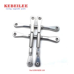 KEBEILEE CNC 7075#aluminum&steel adjustable rear toe links for LOSI RZR 1/10 - Picture 1 of 9