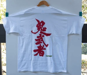 Vintage Neu ohne Etikett Onimusha Warlords Capcom PS2 T-Shirt Videospiel Promo weiß Größe XL - Bild 1 von 6