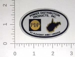 Power Distribution Products Pt Pleasant West Virginia Coal Mining Sticker Decal - Picture 1 of 1