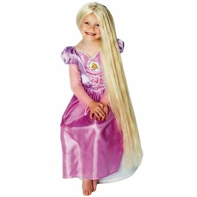 Disney Rapunzel Glow in the Dark Wig Long Blonde Princess Costume Hair Accessory - Image 1 of 3