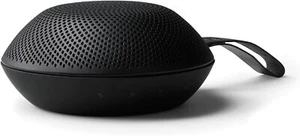 Vifa Reykjavik Ultra-Compact Rechargeable HiFi Bluetooth Speaker Lava Black