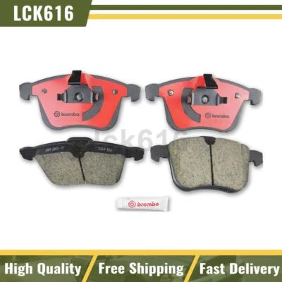 Комплект передних керамических тормозных колодок Brembo (4 шт.) для Saab 9-3 2003-2011 годов выпуска - Изображение 1 из 2