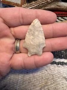 A Beautiful Mckorckle Bifurcated Arrowhead Ohio Archaic Period. C9 - Picture 1 of 18