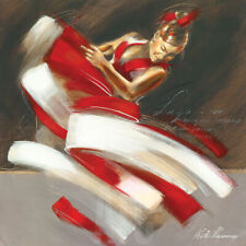 27W"x27H" PASSION I by KITTY MEIJERING - BALLERINA BALLET ART CHOICES of CANVAS