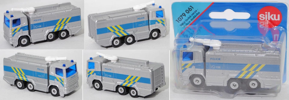 Siku Super 1079 06100 Scania R380 Ceská Policie dodávka Wasserwerfer Tschechien - Bild 1 von 1