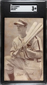 1947-66 Exposiciones Stan Musial arrodillados Cardenales de San Luis 💥💥🎆 SGC Grado 3 - Imagen 1 de 2