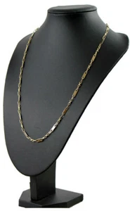 Plättchenkette Steigbügelkette ECHT Gold 585 14K 4mm 60cm NEU AUS DER FABRIK - Bild 1 von 10