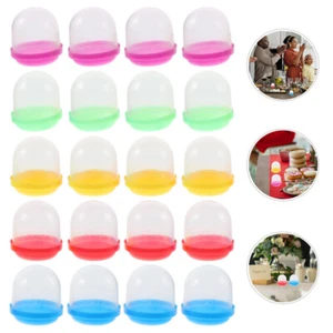 50 Pcs Shell Toy Capsules Cartoon Shape Round Vending Machine Balls - Afbeelding 1 van 12