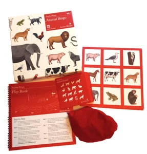 Active Minds Audio Animal Bingo Game Complete W/CD - Picture 1 of 4