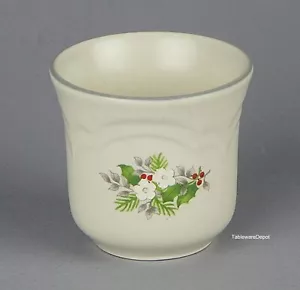 Pfaltzgraff, CHRISTMAS HEIRLOOM, 2 5/8" Votive Candleholder, SUPERB+ Condition! - Picture 1 of 3