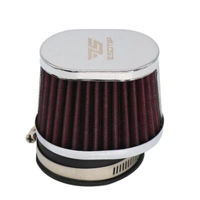 2PCS 45mm Motorcycle Scooter ATV Engine Intake High Flow Air Filter Washable - Image 1 of 4