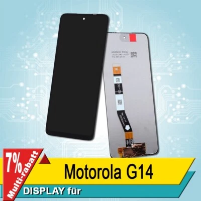 Display Für Motorola G14 Bildschirm Lcd Schwarz - Bild 1 von 4