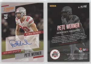 2021 Panini Chronicles Draft Picks Orange Pete Werner #PS-PWE Rookie Auto RC