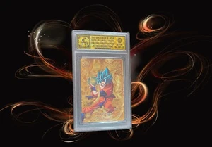 Son Goku Saiyan God 2018 Super Dragon Ball Heroes 8th Anniversary Promo UMP-30 - Picture 1 of 4