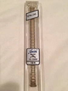 Neu Speidel Damen 10-13mm Gelbgold Ton Twist-O-Flex Erweiterung Uhrenarmband - Bild 1 von 6