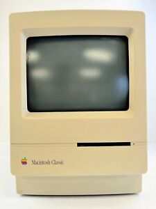 Apple Macintosh Classic Vintage Computer M0420 from 1991 (For Parts AS IS)