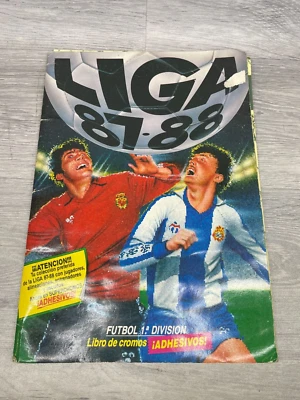 Spain Liga 1 Division 1987-86 Sticker Album, 85% Complete / Missing 28, Panini - Image 1 of 4