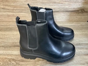 Sale! Women’s New size 9.5 M MARC FISHER Pietro Chelsea BOOTS black - Picture 1 of 10
