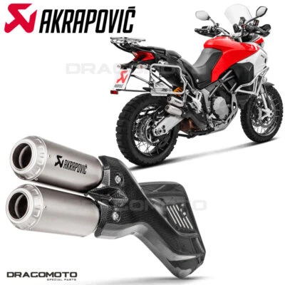 Escape Ducati Multistrada 1200 Enduro 2017-2018 AKRAPOVIC Titanium S-D9SO10-... Foto 1 de 4
