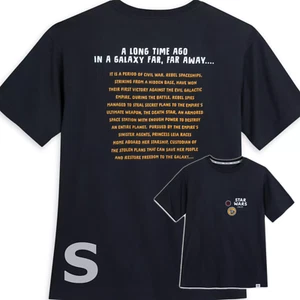 Disney Parks Star Wars Title Crawl T-Shirt Erwachsene SMALL Galaxy's Edge - Bild 1 von 5