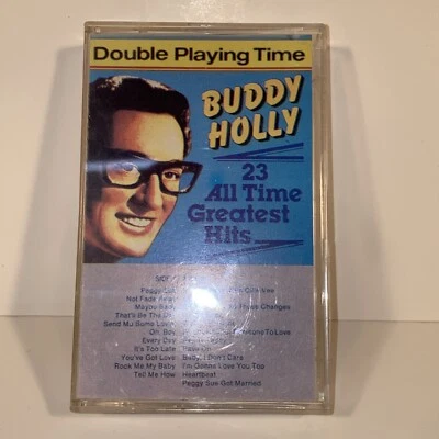 Buddy Holly 23 All Time Greatest Hits (Cassette, Double Playing Time) Excellent - Image 1 of 4