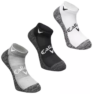 Callaway Mens Tour OptiDri Low Golf Socks Trainer Ankle Moisture Wicking Sports - Picture 1 of 5