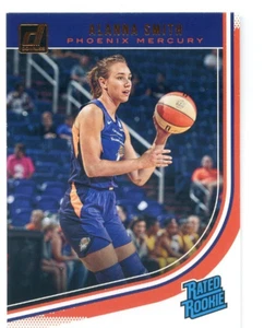 2019 Panini Donruss WNBA Base Card #99 Rated Rookie RC - Alanna Smith - Mercury - Foto 1 di 2