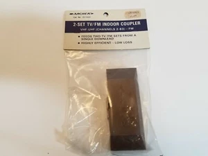 ARCHER Cat.15-1501 2-Set TV/FM Indoor Coupler. New old Stock - Picture 1 of 1