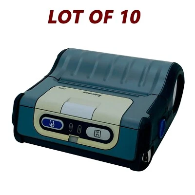 LOT OF 10 Intermec PB42 Mobile Thermal Receipt Printer BT USB No Battery TESTED - Image 1 of 4