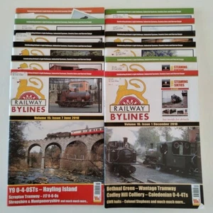 Lote de 12 números de revista Railway Bylines 2010 de enero a diciembre  - Imagen 1 de 24