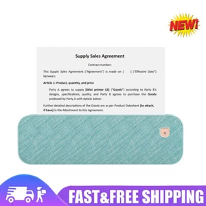 Drukarka papierowa PeriPage A4 Bezpośrednia drukarka bezprzewodowa Mobilny port USB-BT - Zdjęcie 1 z 12