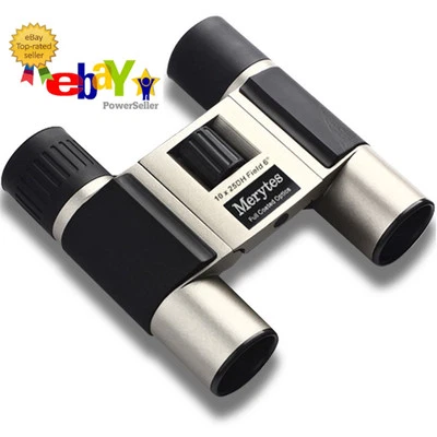 Merytes 10x25 Portable High Definition and Blue Film Binoculars - Image 1 of 4