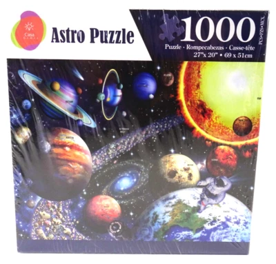Universe / Space Puzzle Casa Games Astro 1,000 Pieces 27 x 20 FACTORY SEALED BOX - Image 1 of 3