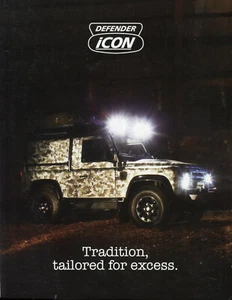 Land Rover Defender ICON UK sales brochure - Picture 1 of 1