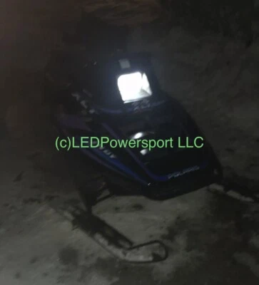 Kit de faros LED Polaris Indy Sport 440 1992 92 Plug & Play VENDIDO POR MOTO DE NIEVE Foto 1 de 4