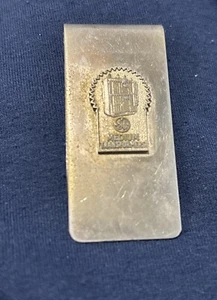 SELTEN GE General Electric goldfarbene Geldklammer Emblem Medium Transformatoren Messing - Bild 1 von 6