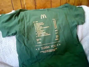 t-shirt girocollo mcdonalds Large - Foto 1 di 1