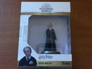 DRACO MALFOY Eaglemoss Wizarding World Figurine Collection 2019 Tom Felton - Picture 1 of 11
