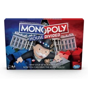 Monopoly House Divided Hasbro Board Game Flex Your Political Muscle NIB - Picture 1 of 10
