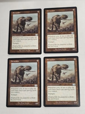 MTG Playset 4x Stratadon (Planeshift/Artifact/U) - BGM - Image 1 of 2